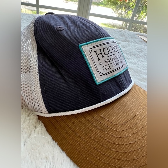 Hooey Doc Trucker Hat Navy Patch Western Ranch Rodeo Outdoor Streetwear Cap - Picture 3 of 7
